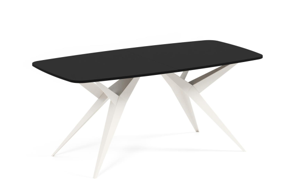 Stół AXIS 180 – owalny stół rozkładany 90x180-256 cm styl industrialny
